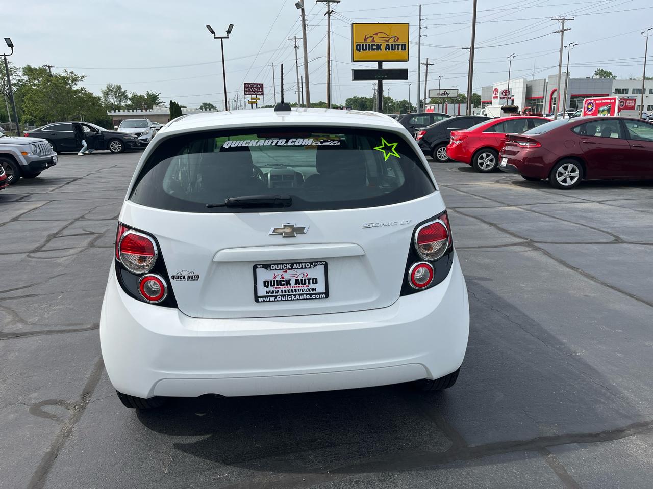 Chevrolet Sonic 5dr HB Auto LT 2016