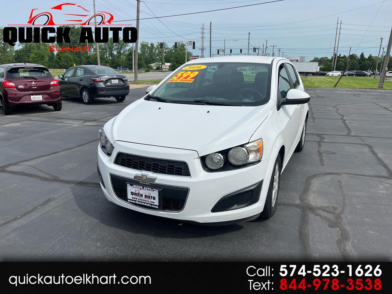 2016 Chevrolet Sonic 5dr HB Auto LT