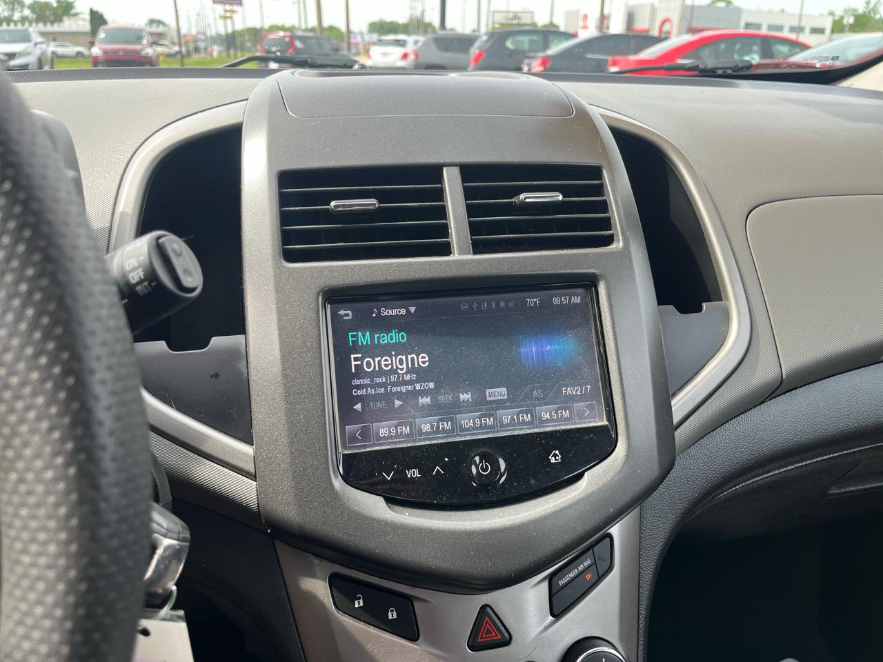 Chevrolet Sonic 5dr HB Auto LT 2016