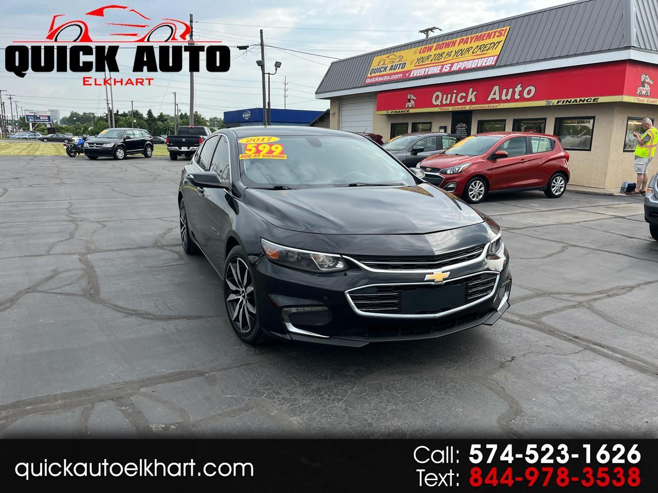 Chevrolet Malibu 4dr Sdn LT w/1LT 2017