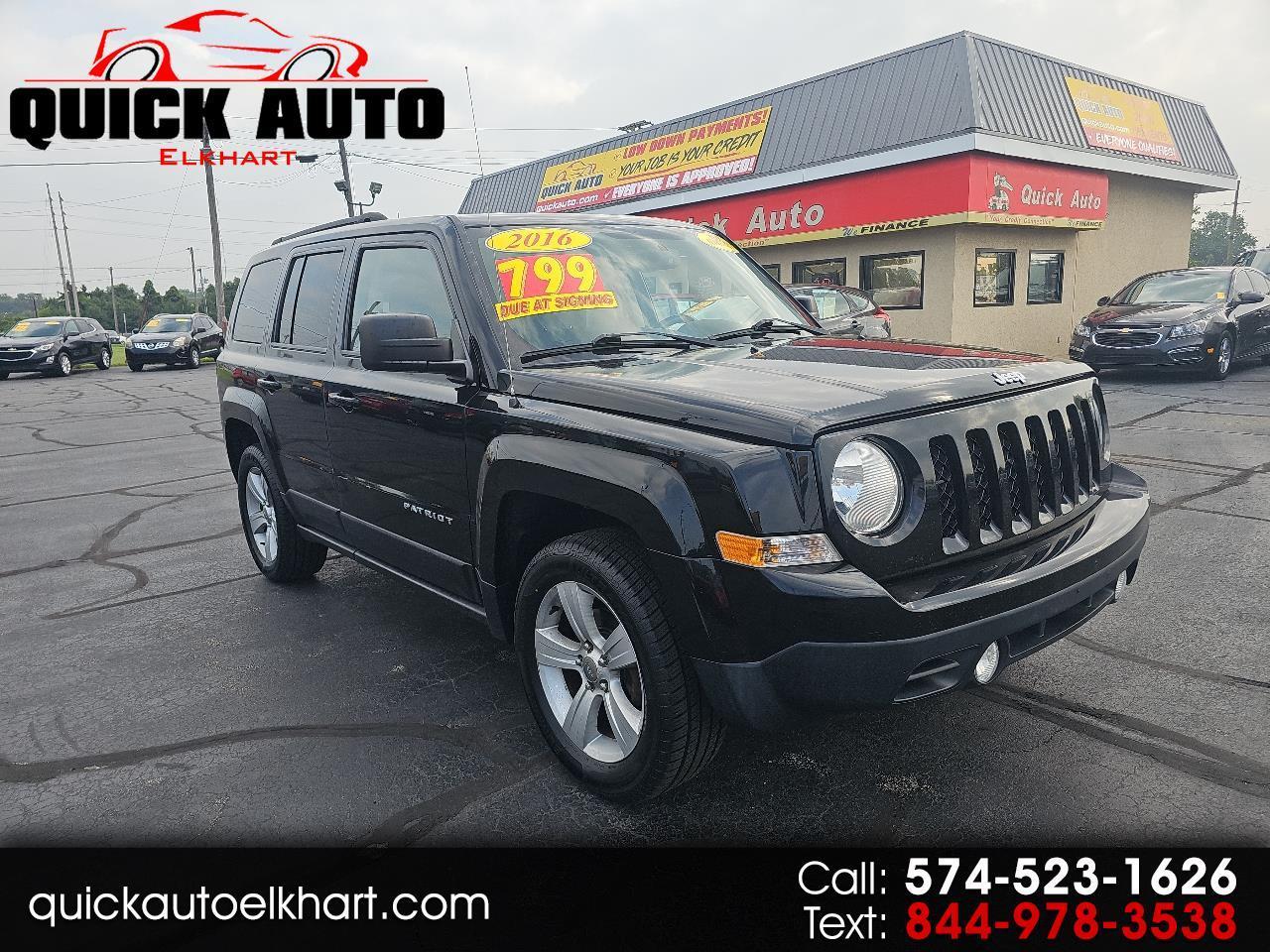Jeep Patriot 4WD 4dr Latitude 2016