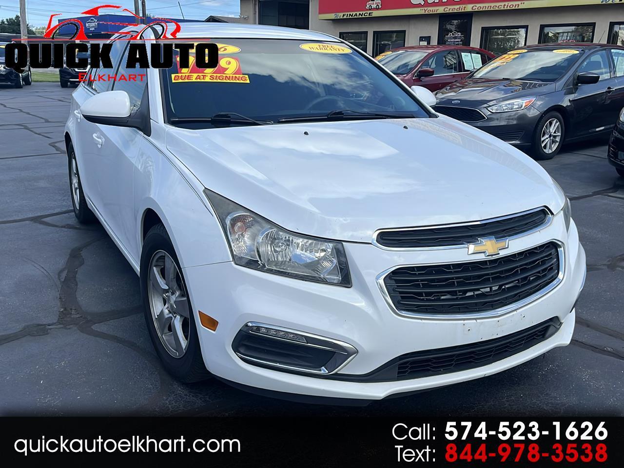 Chevrolet Cruze Limited 4dr Sdn Auto LT w/1LT 2016