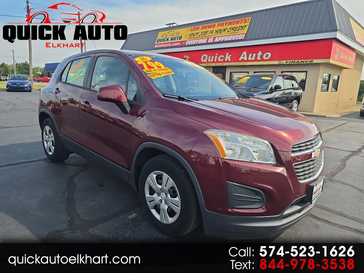 Chevrolet Trax FWD 4dr LS w/1LS 2016