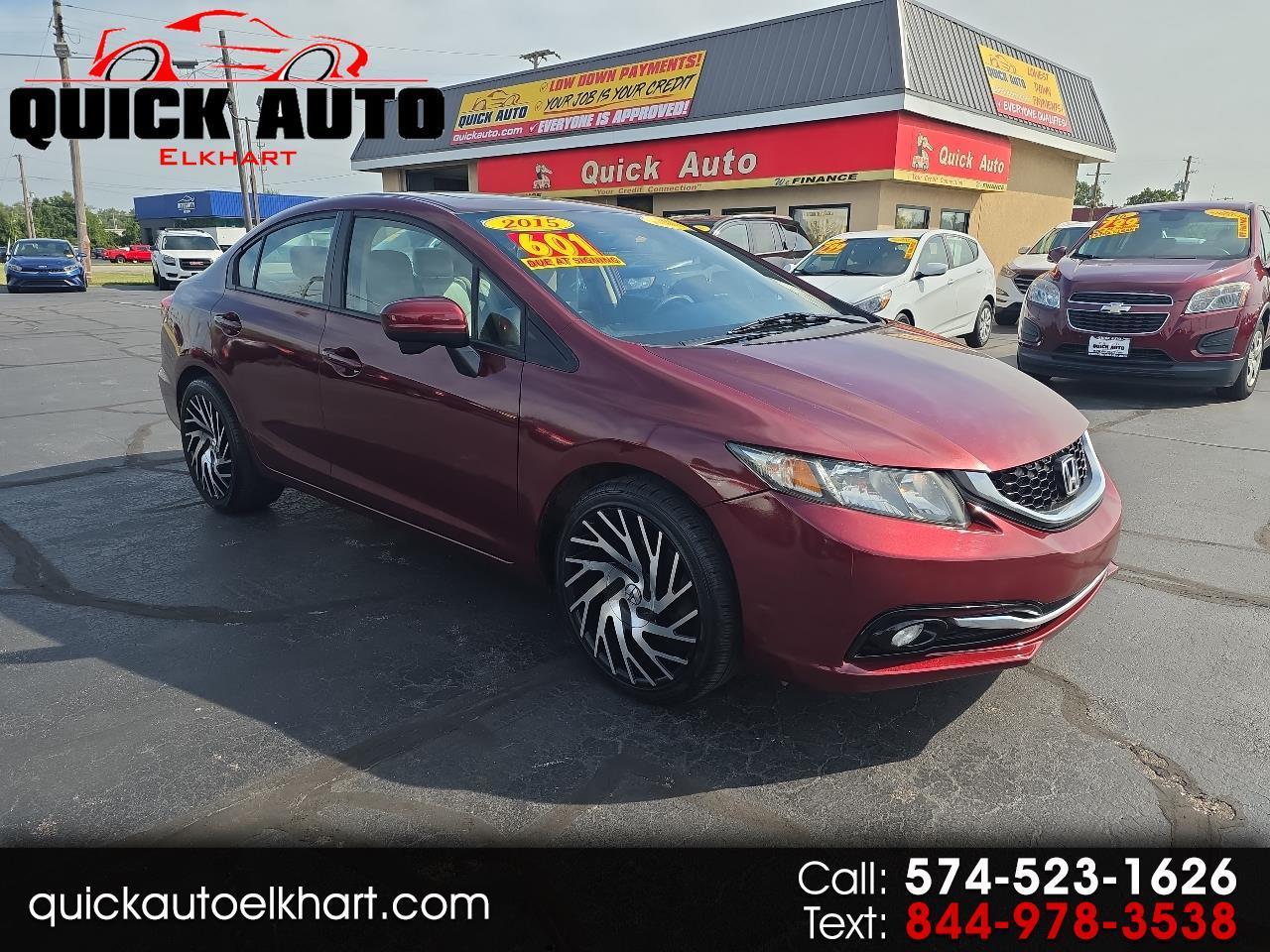 Honda Civic Sedan 4dr CVT EX-L 2015