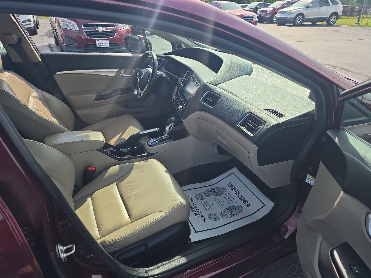 Honda Civic Sedan 4dr CVT EX-L 2015