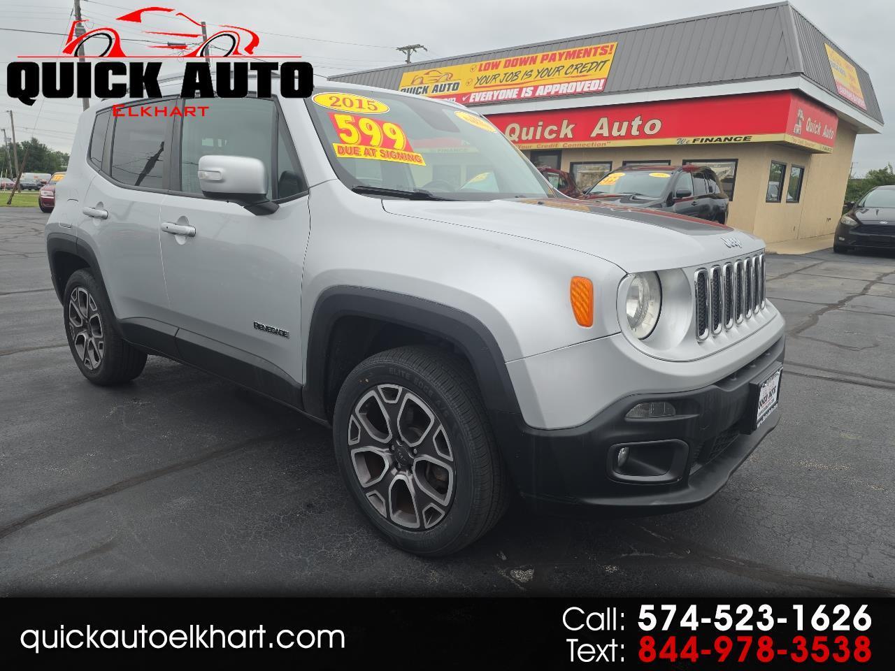 2015 Jeep Renegade 4WD 4dr Limited