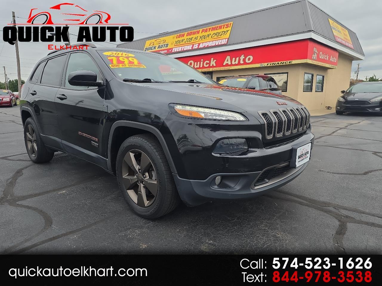 2016 Jeep Cherokee 4WD 4dr 75th Anniversary