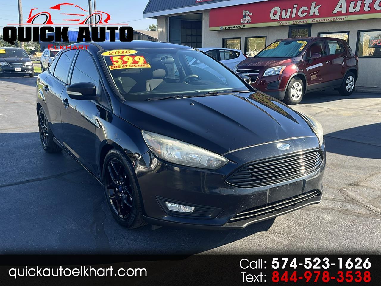 Ford Focus 4dr Sdn SE 2016