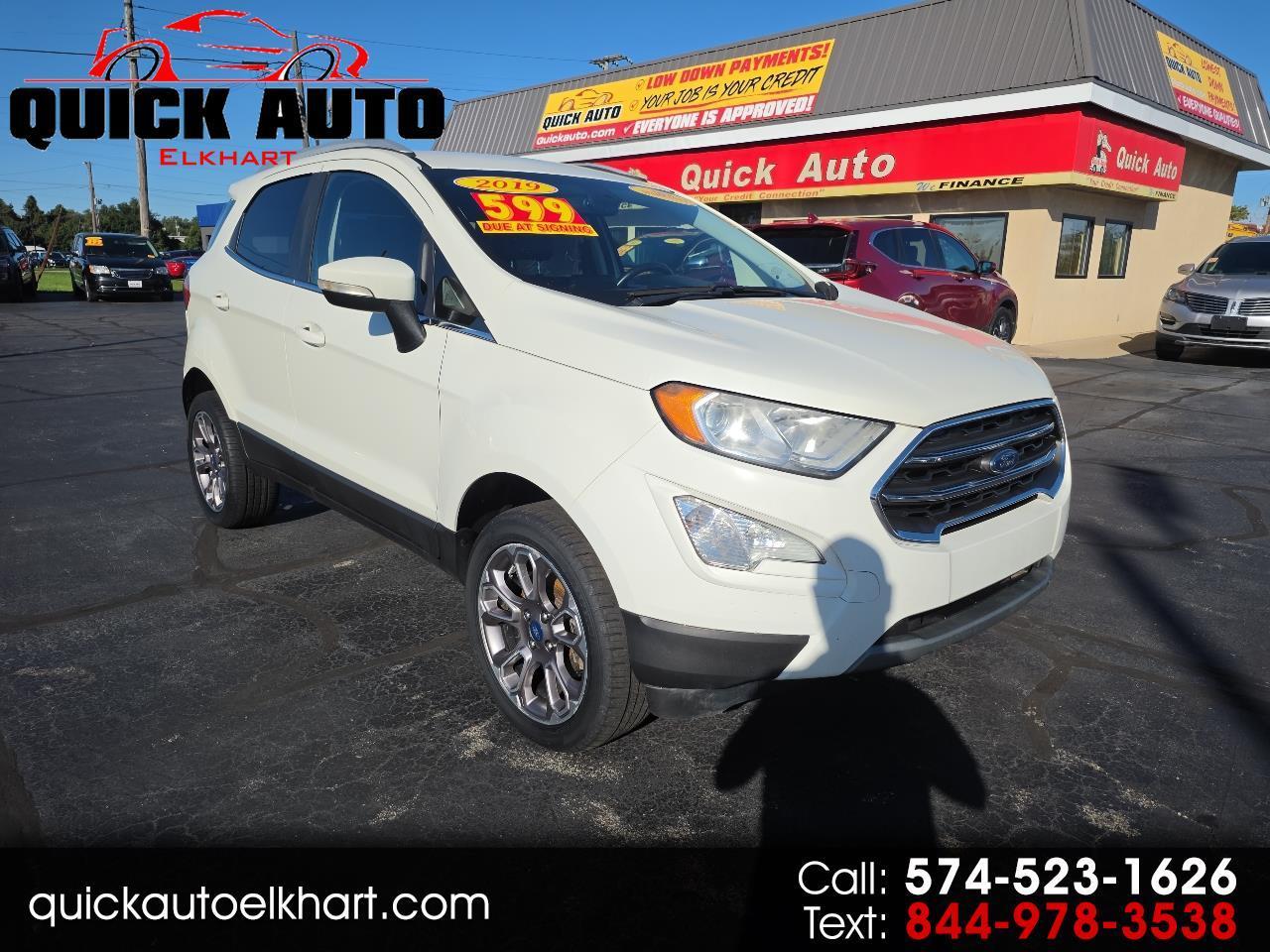 2019 Ford EcoSport Titanium 4WD