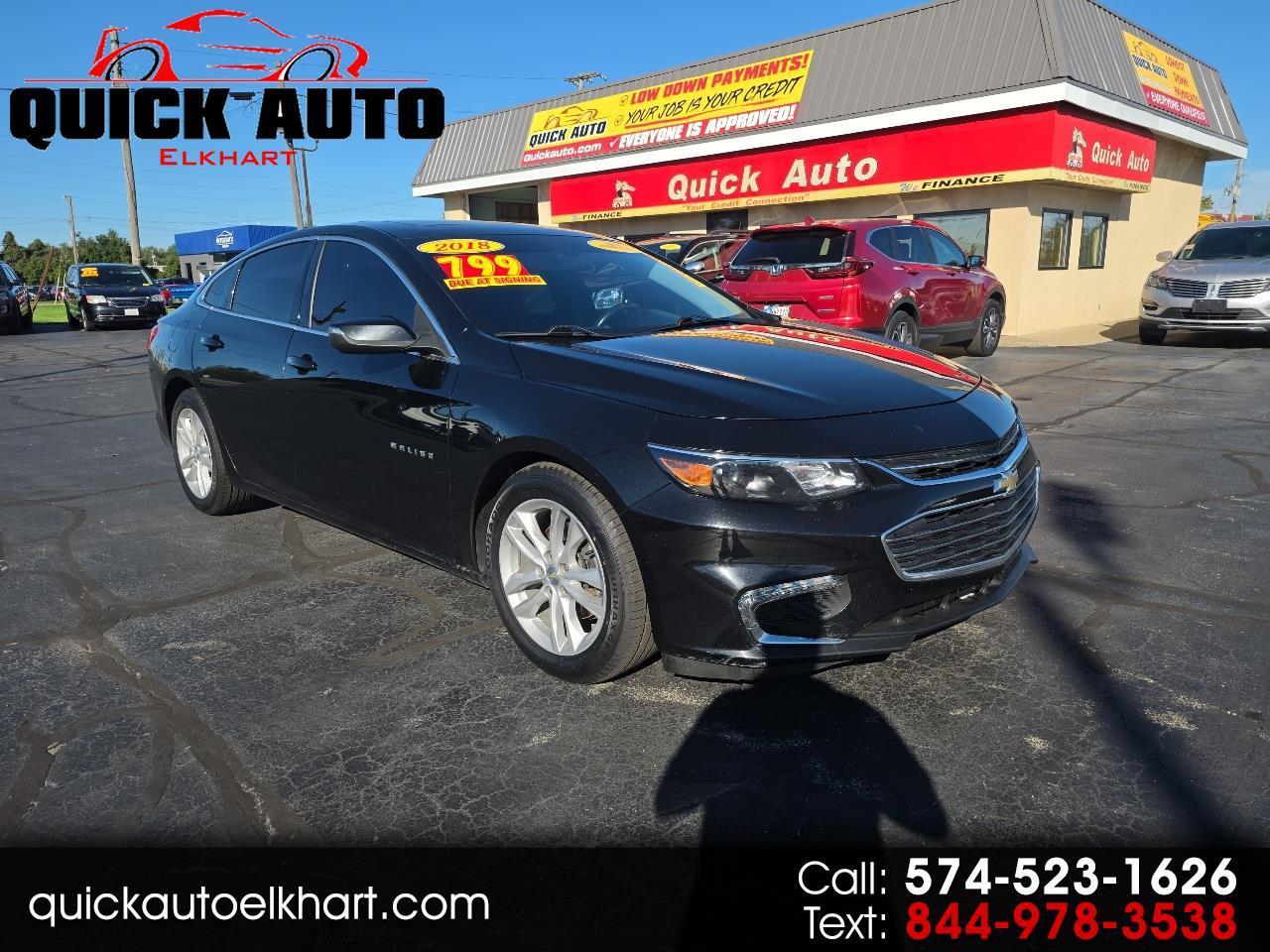 Chevrolet Malibu 4dr Sdn LT w/1LT 2018