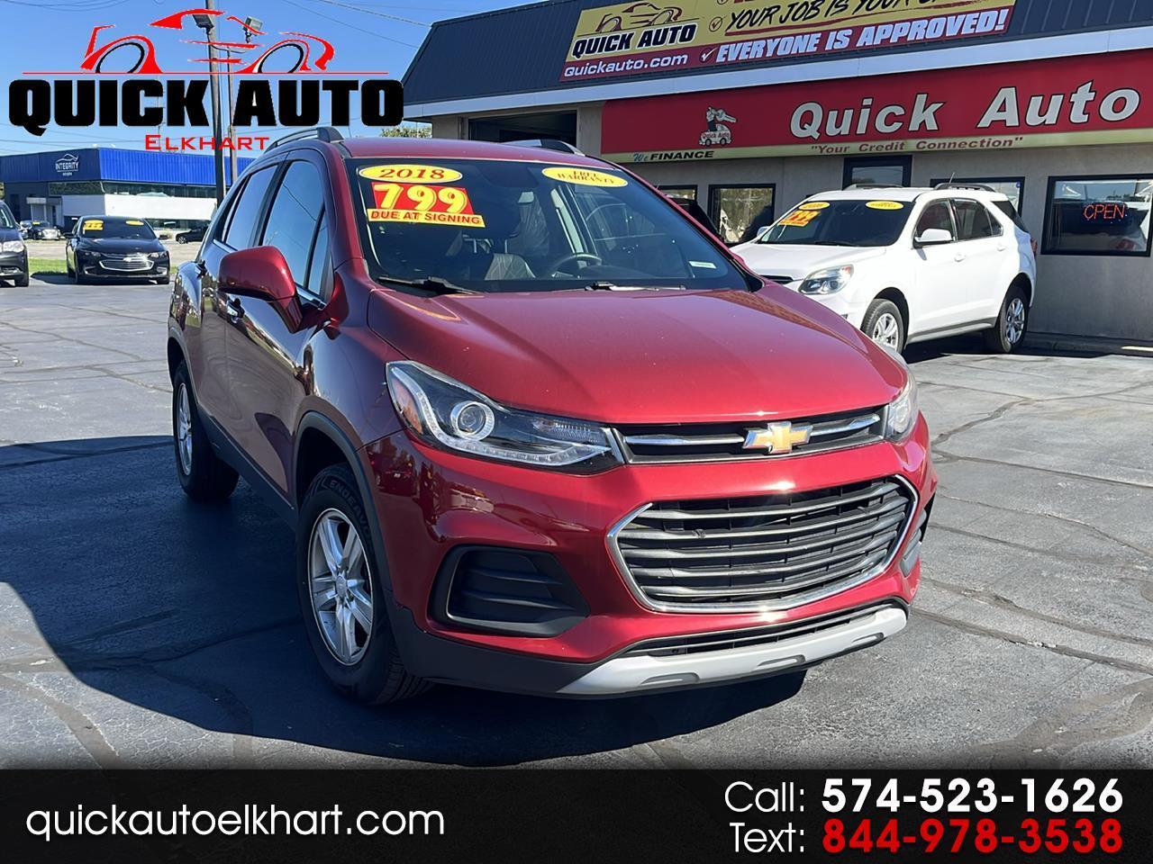 2018 Chevrolet Trax AWD 4dr LT