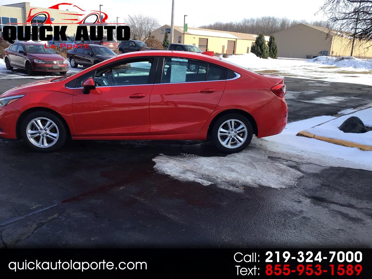 2018 Chevrolet Cruze 4dr Sdn 1.4L LT w/1SD