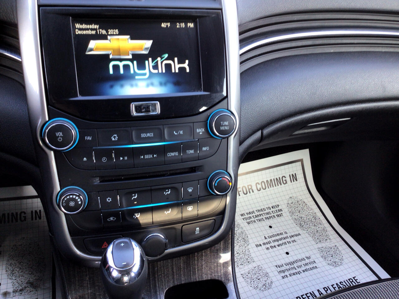 Chevrolet Malibu 4dr Sdn LT w/1LT 2015