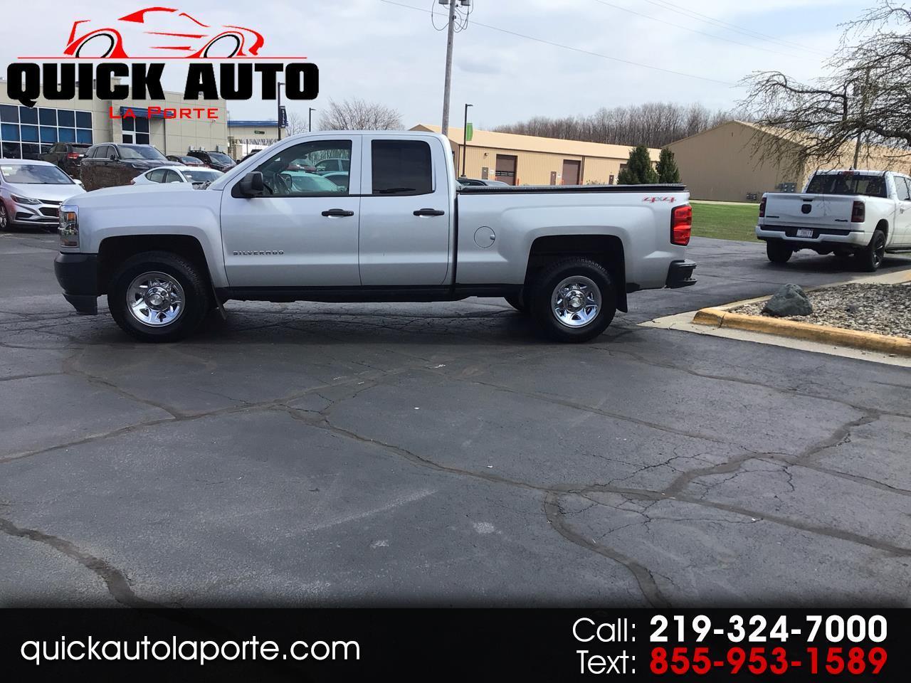 Chevrolet Silverado 1500 4WD Double Cab 143.5" Work Truck 2017