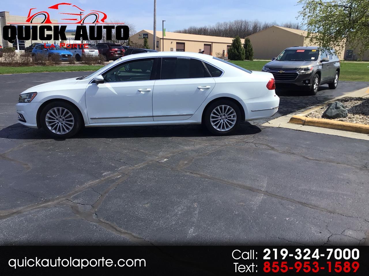 Volkswagen Passat 4dr Sdn 1.8T Auto SE PZEV 2016