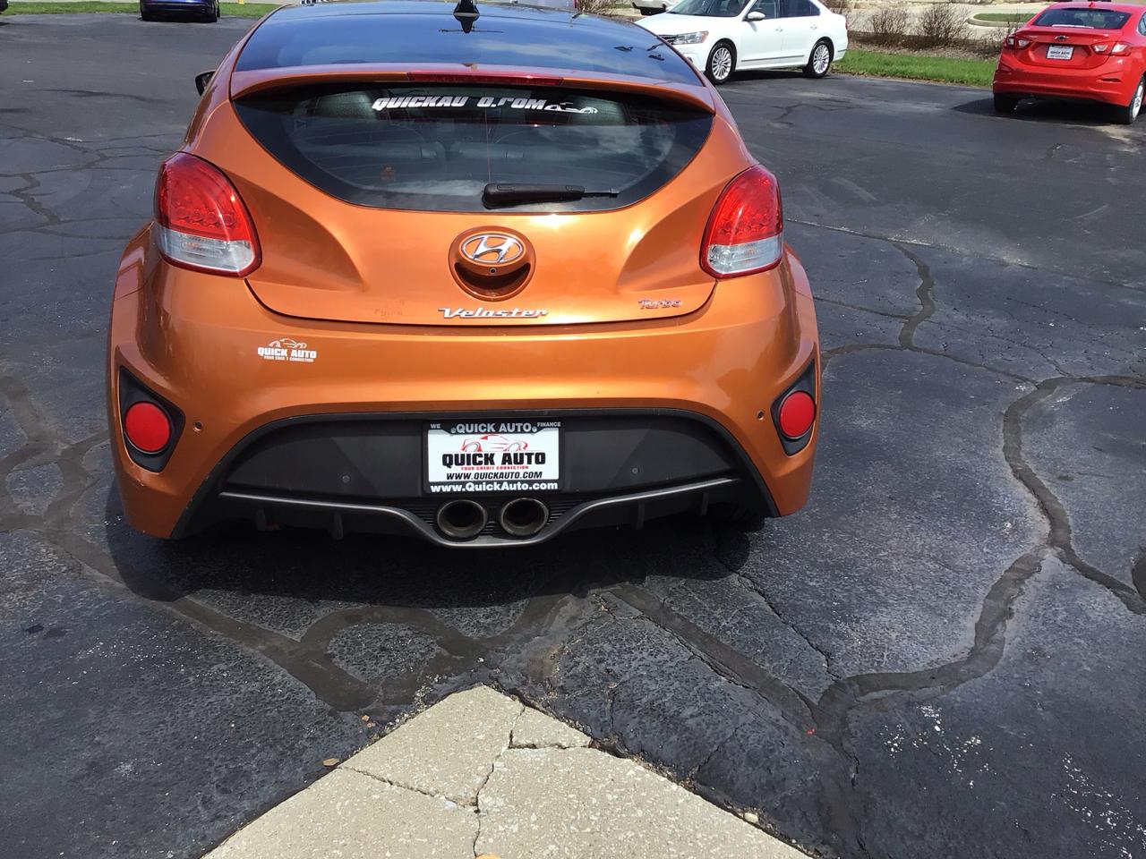 Hyundai Veloster 3dr Cpe Auto Turbo w/Orange Accent 2016
