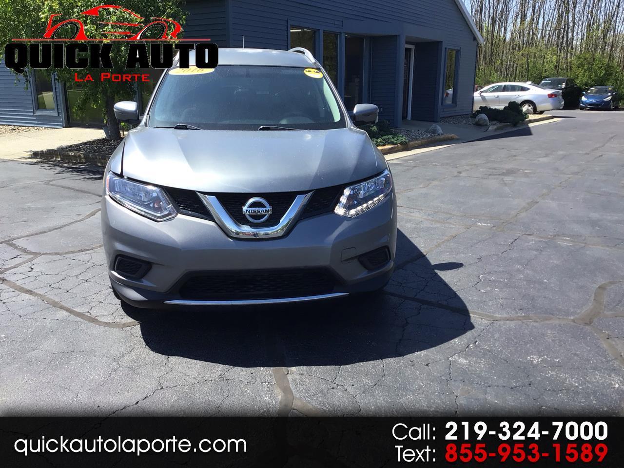 2016 Nissan Rogue FWD 4dr SV