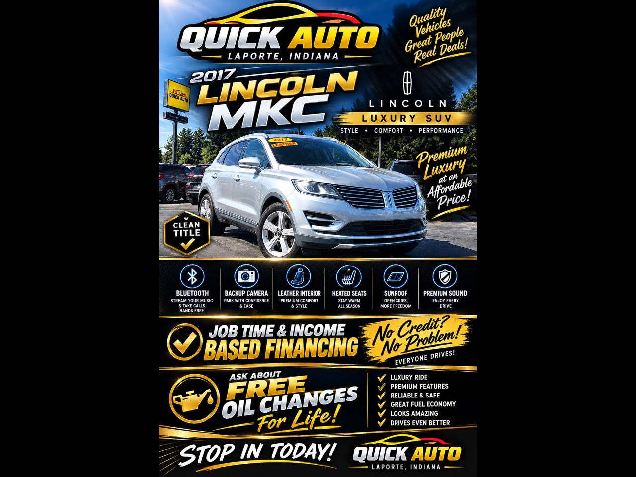 2017 Lincoln MKC Premiere FWD