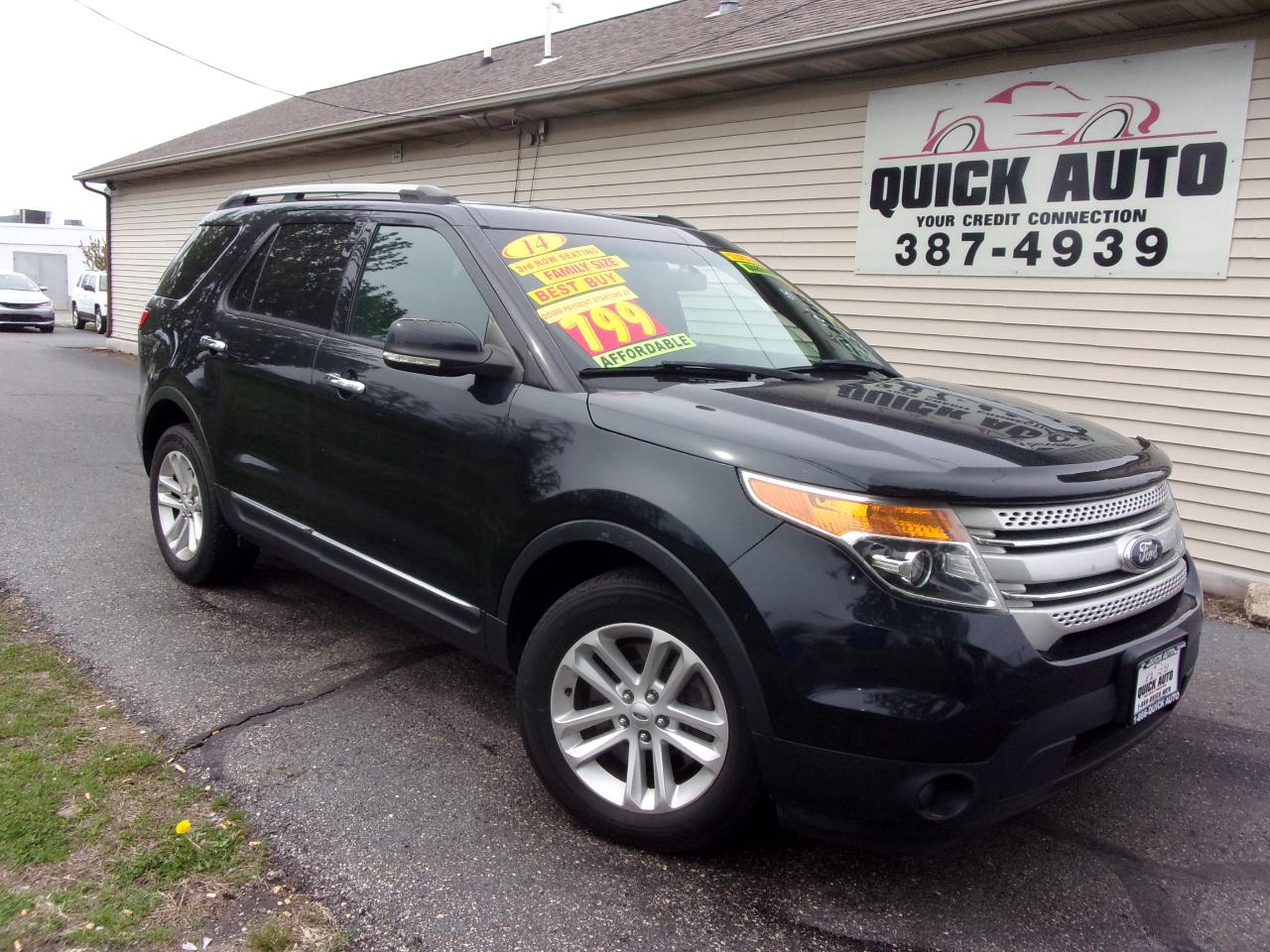 Buy Here Pay Here 2014 Ford Explorer FWD 4dr XLT for Sale in Mishawaka IN 46544 Quick Auto Mishawaka