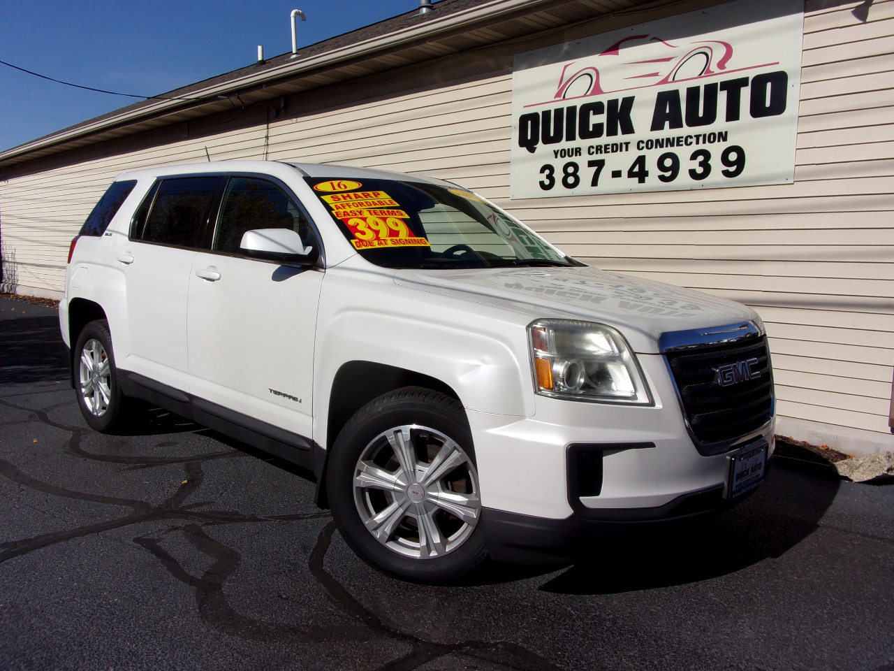 2016 GMC Terrain AWD 4dr SLE w/SLE-1