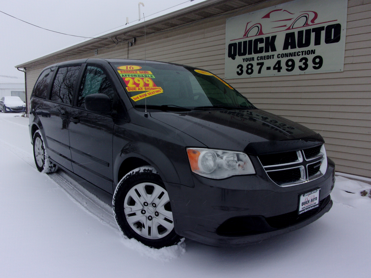 2016 Dodge Grand Caravan 4dr Wgn American Value Pkg