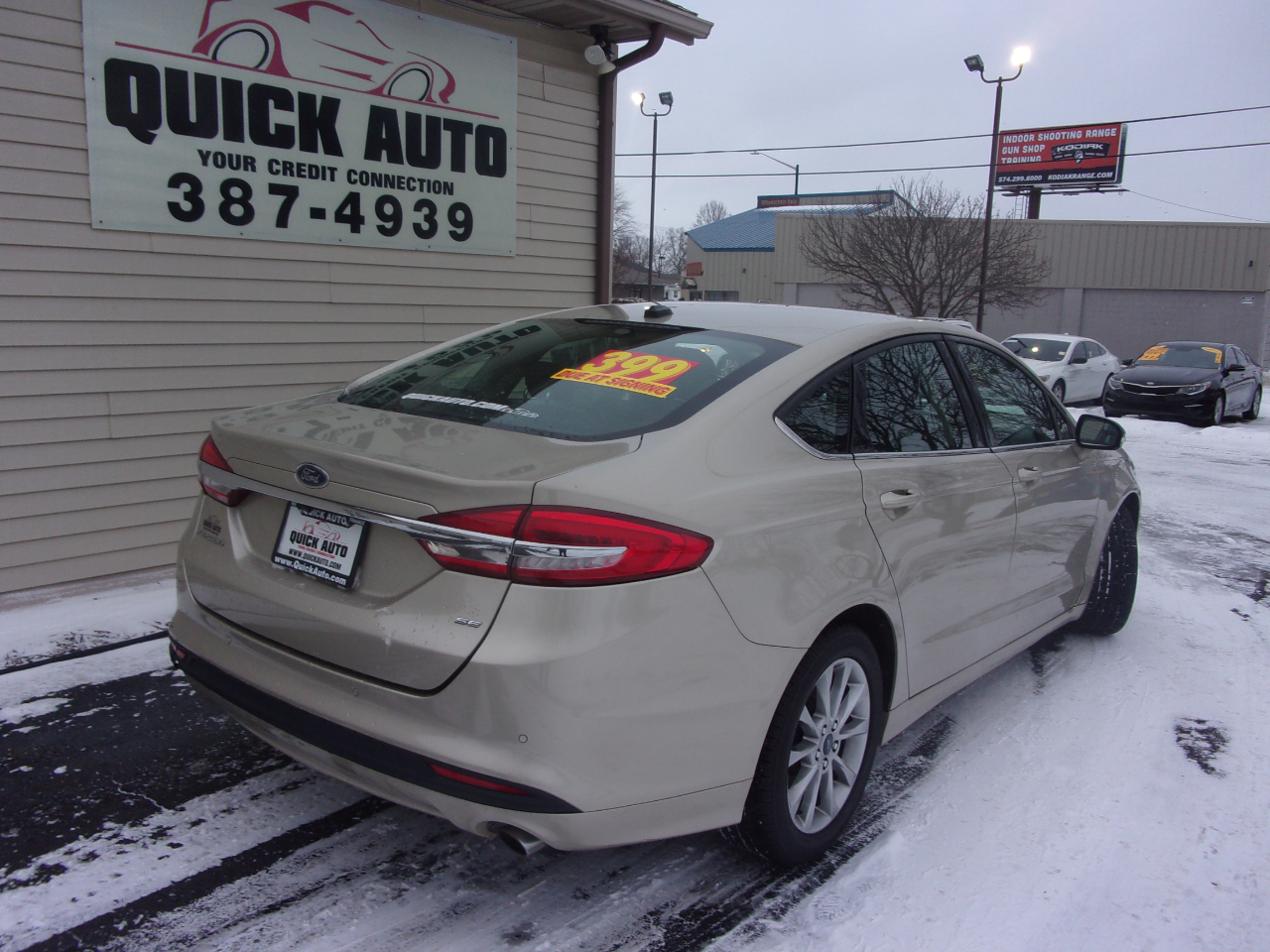 Ford Fusion SE FWD 2017