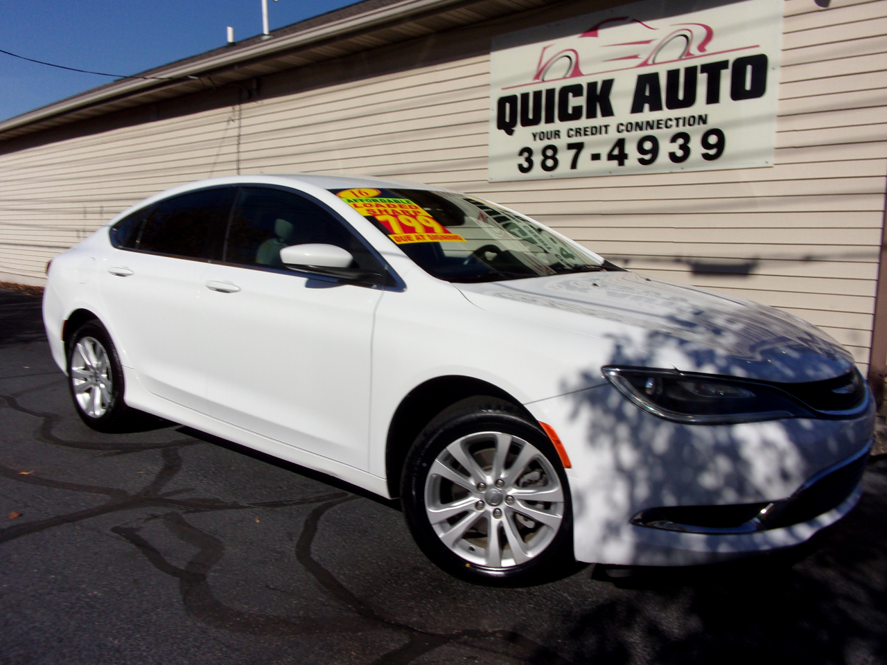 2016 Chrysler 200 4dr Sdn Limited Platinum FWD