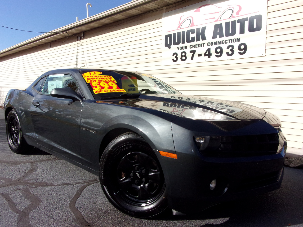 2013 Chevrolet Camaro 2dr Cpe LS w/2LS