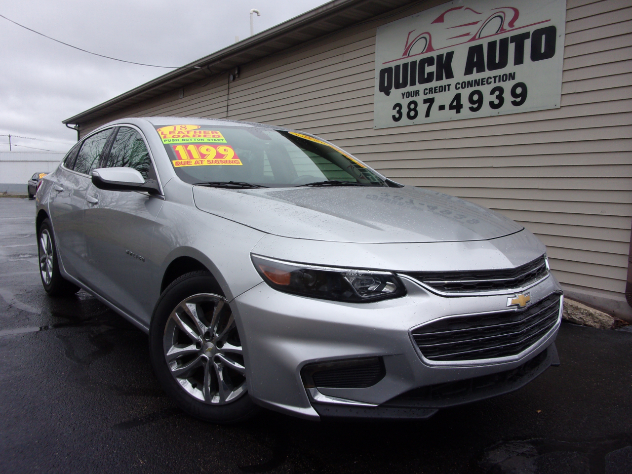 2018 Chevrolet Malibu 4dr Sdn LT w/1LT