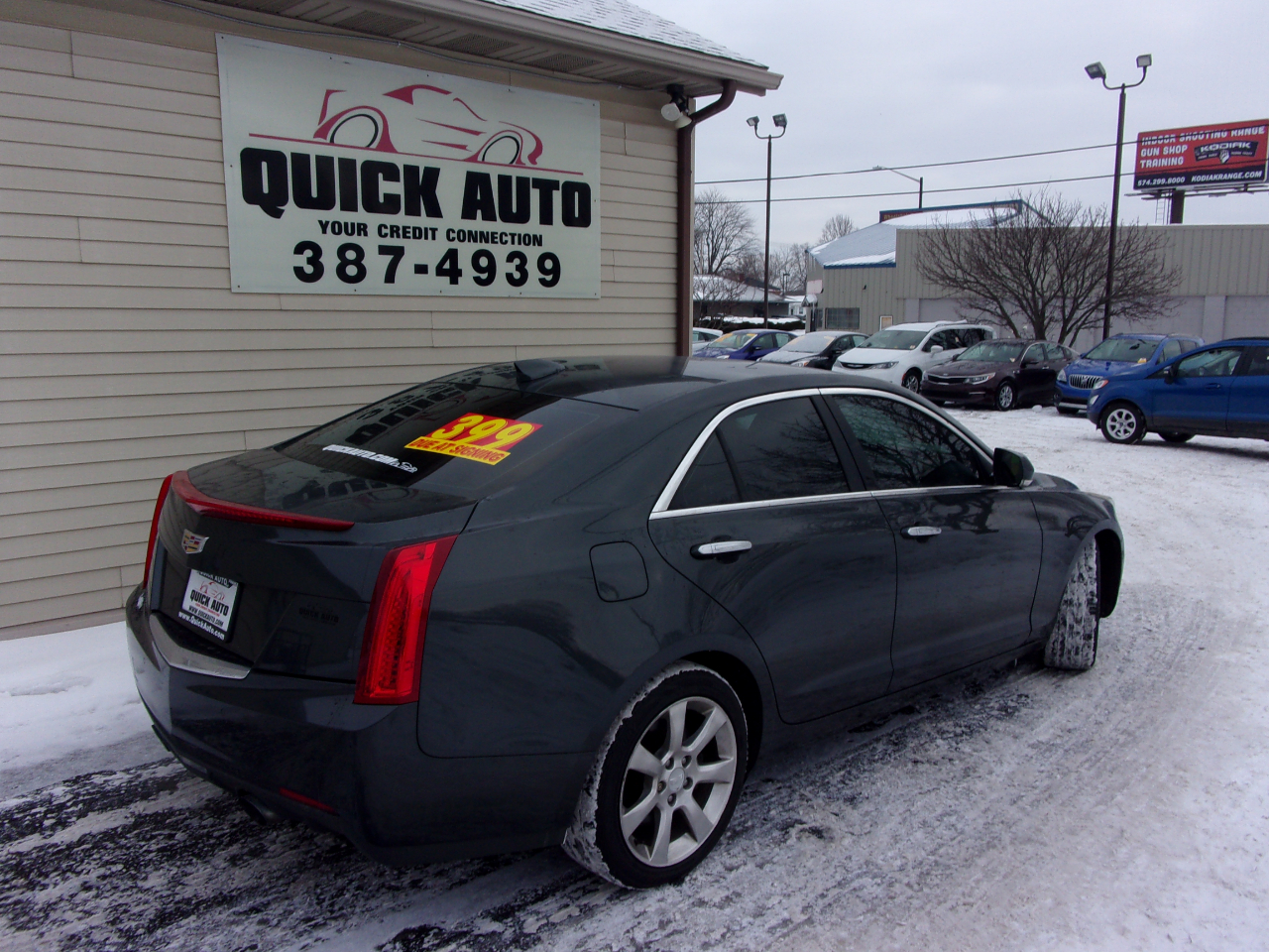 Cadillac ATS Sedan 4dr Sdn 2.0L Luxury AWD 2015