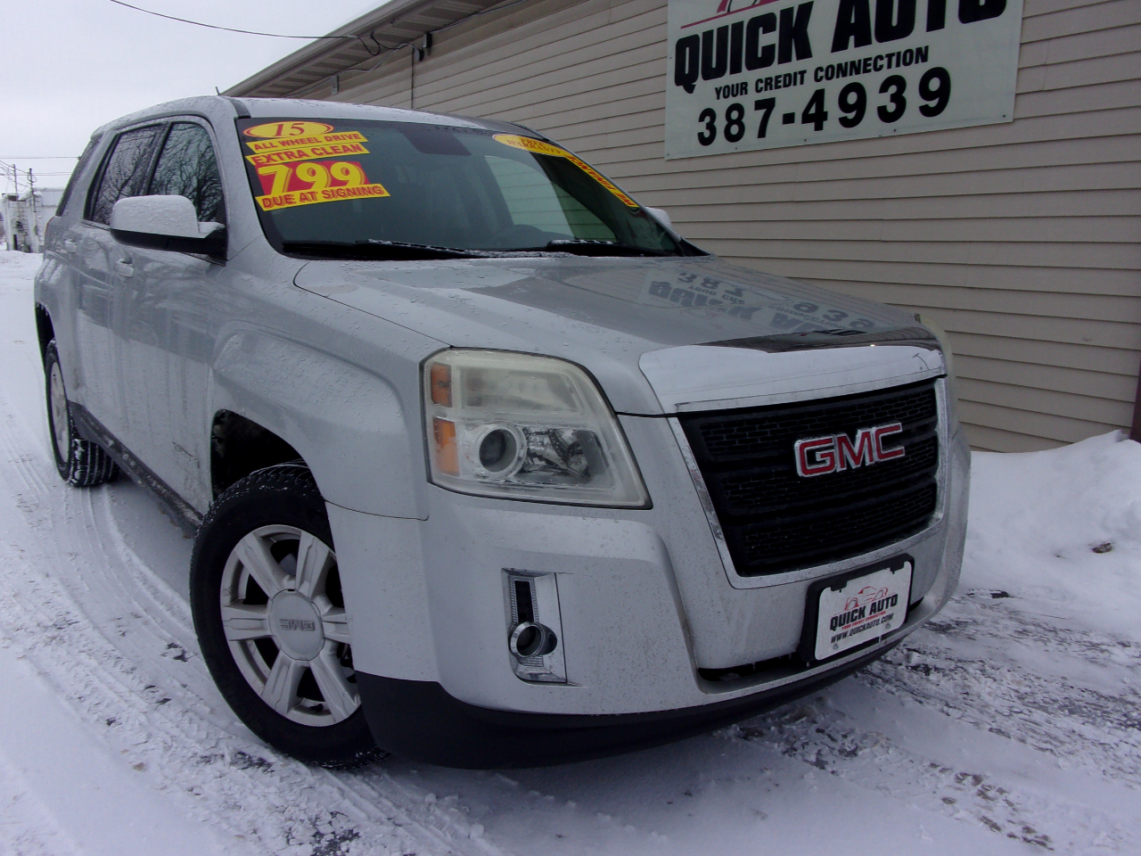 GMC Terrain AWD 4dr SLE w/SLE-1 2015