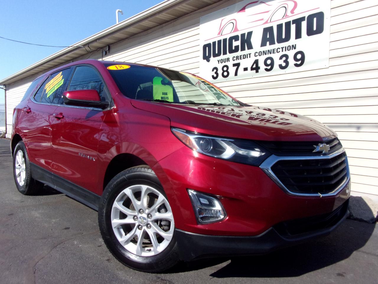 2018 Chevrolet Equinox FWD 4dr LT w/1LT