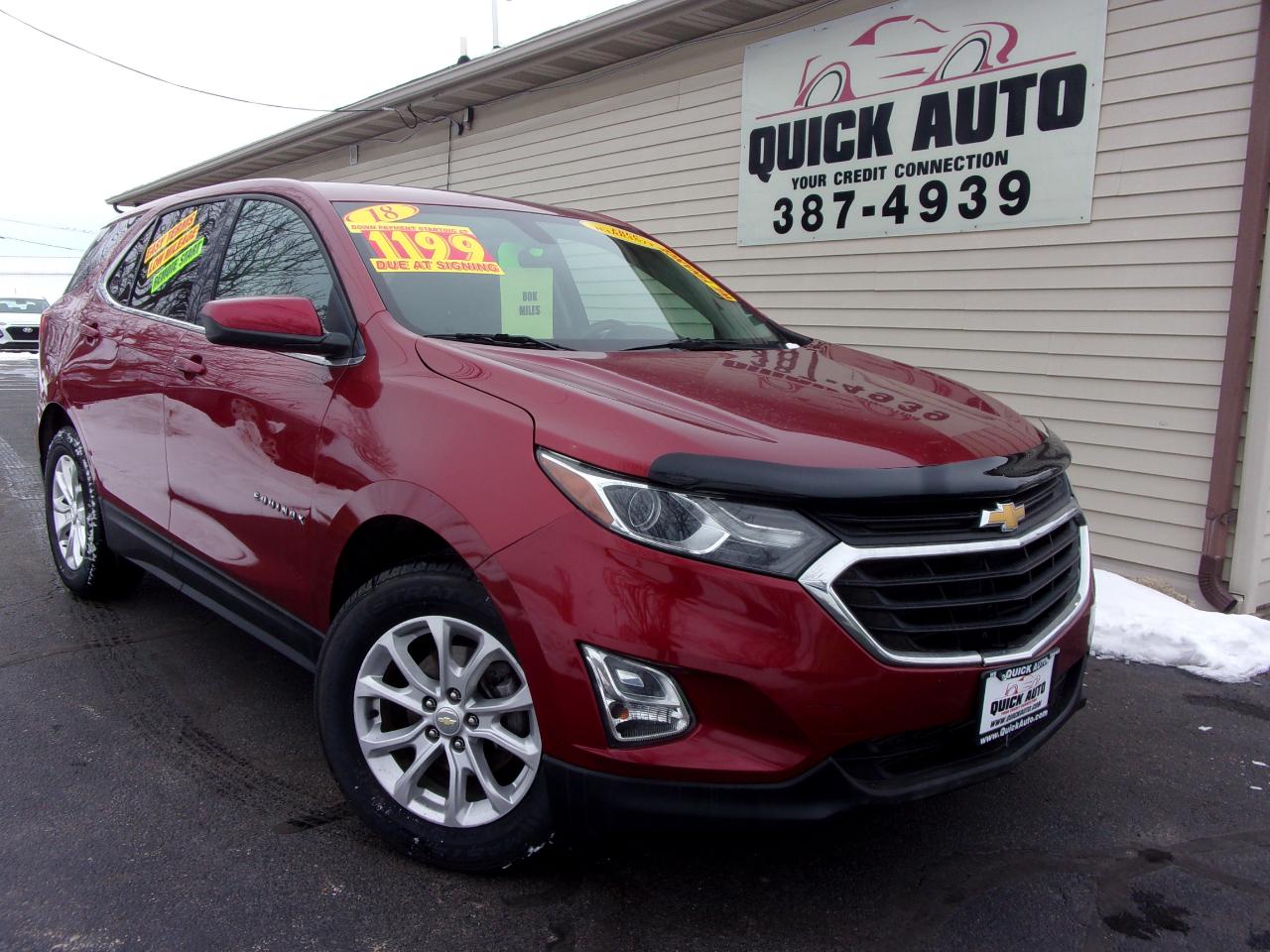 2018 Chevrolet Equinox FWD 4dr LT w/1LT