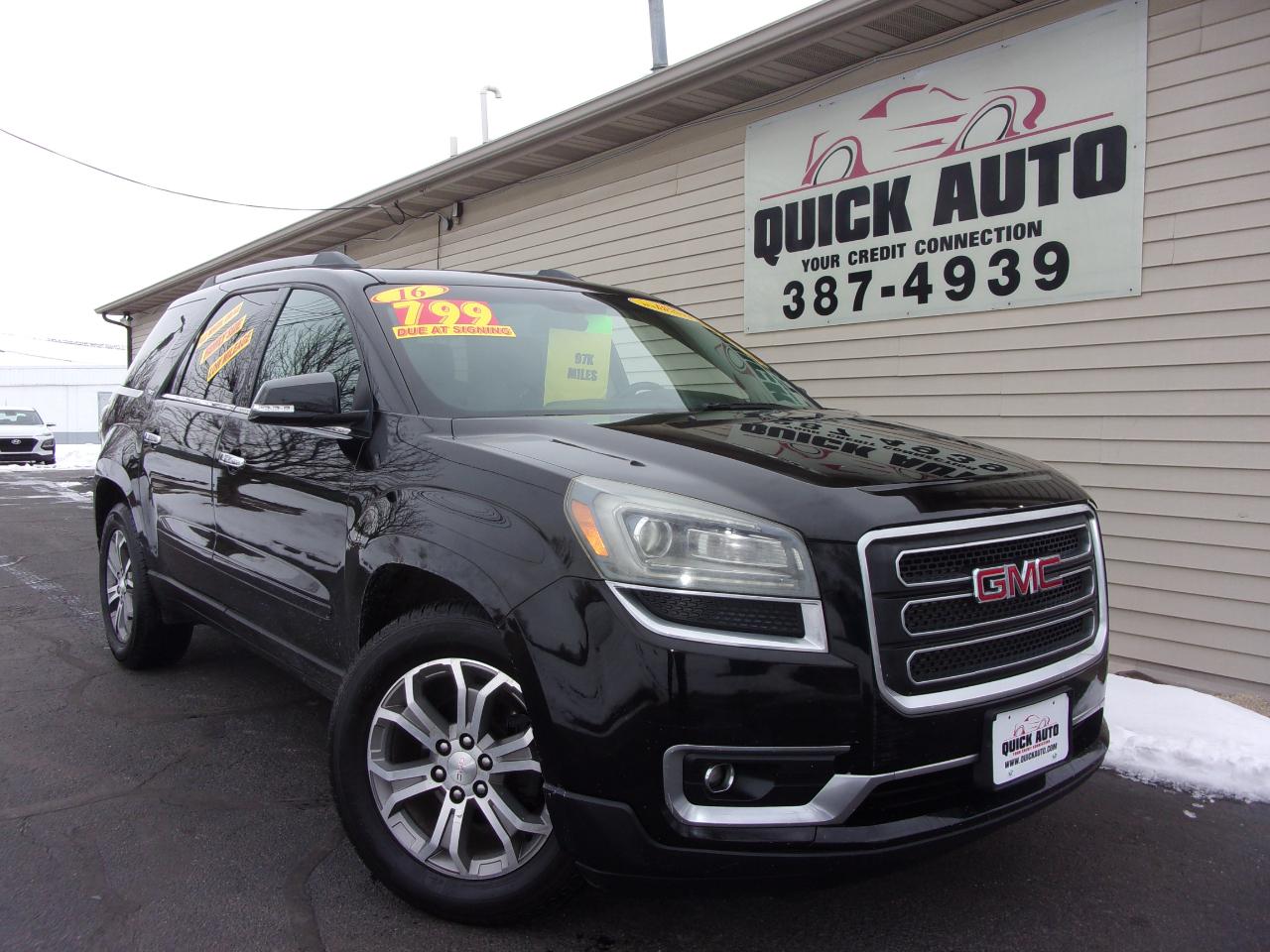 2016 GMC Acadia AWD 4dr SLT w/SLT-1