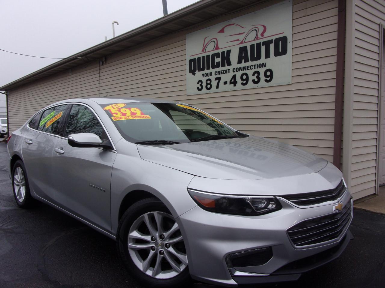 Chevrolet Malibu 4dr Sdn LT w/1LT 2018