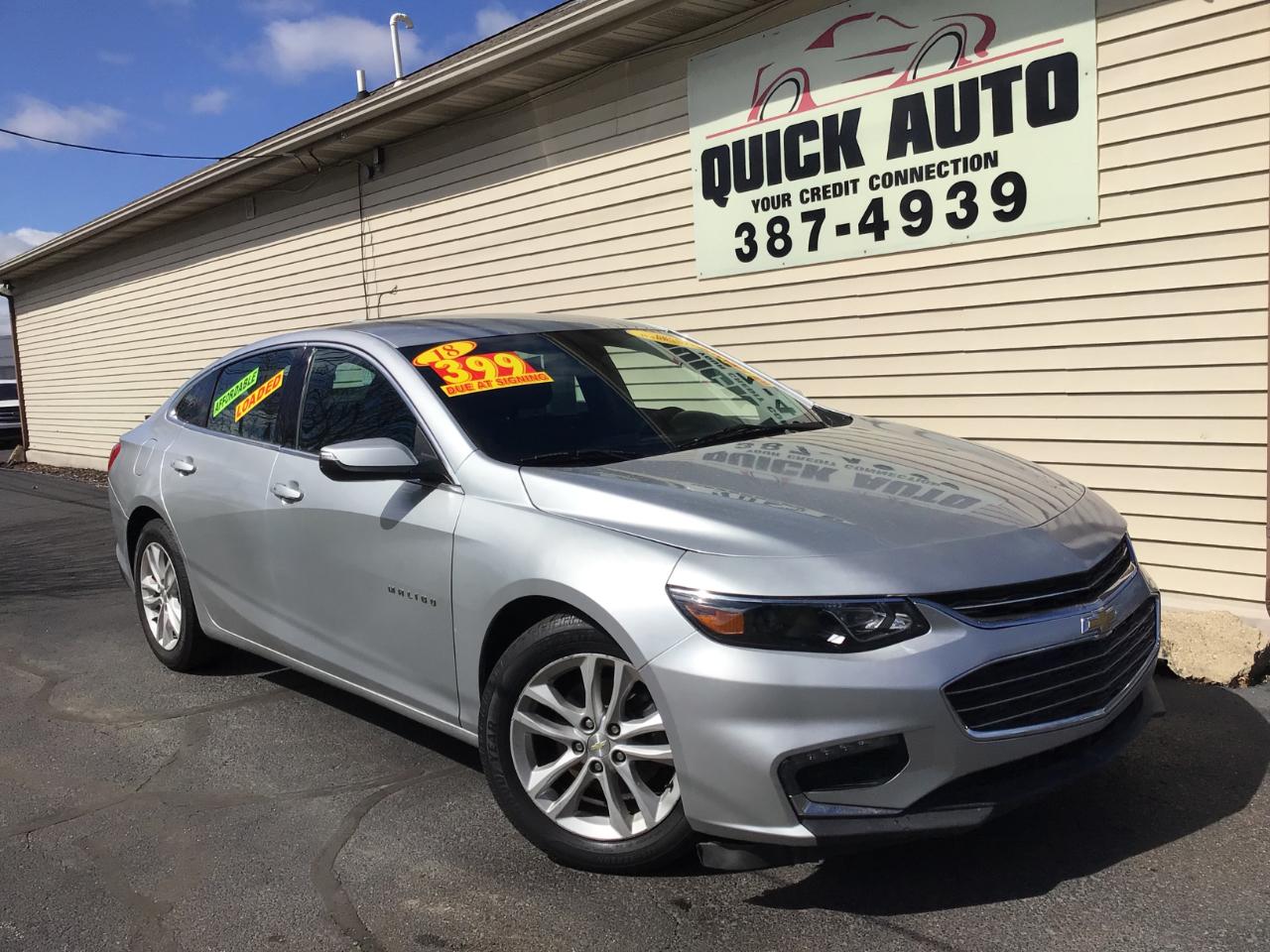 2018 Chevrolet Malibu 4dr Sdn LT w/1LT