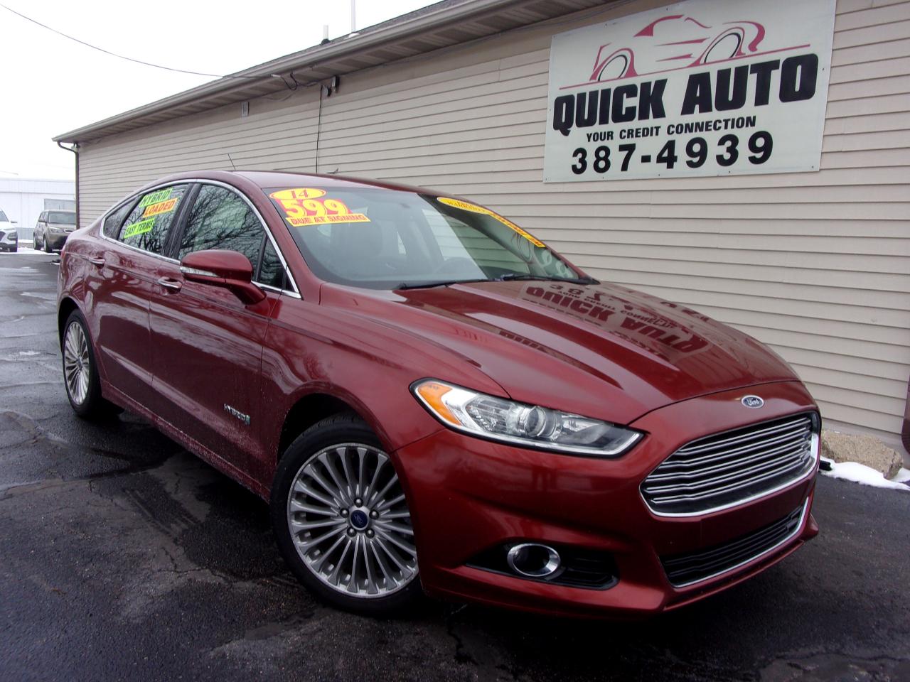 Ford Fusion 4dr Sdn Titanium Hybrid FWD 2014