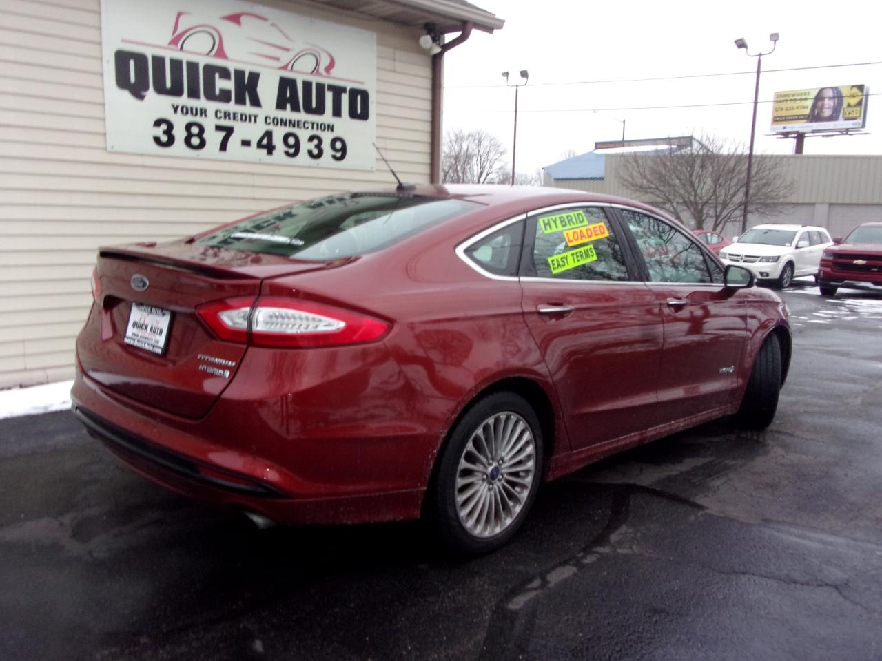 Ford Fusion 4dr Sdn Titanium Hybrid FWD 2014