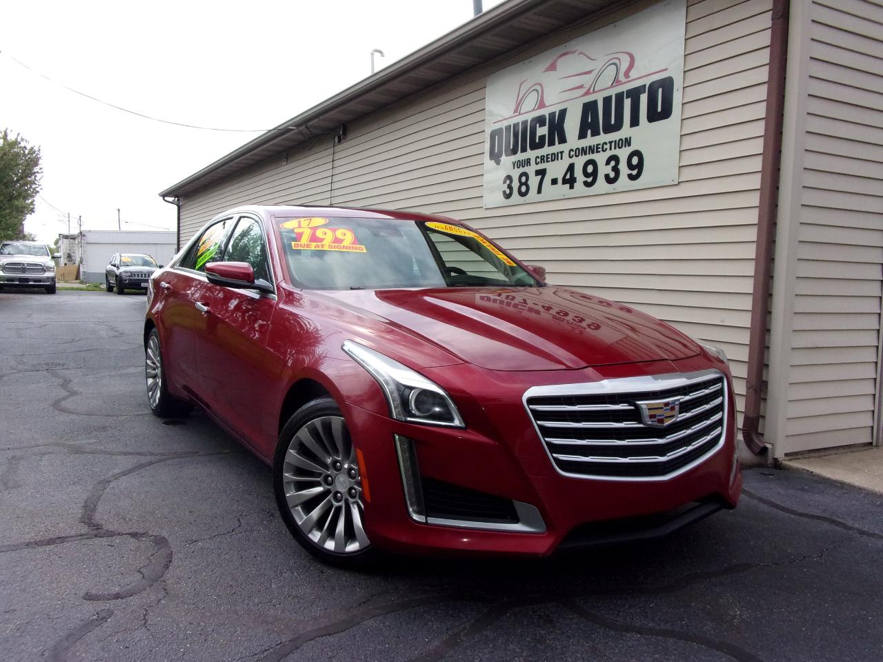 Cadillac CTS Sedan 4dr Sdn 2.0L Turbo Luxury AWD 2017