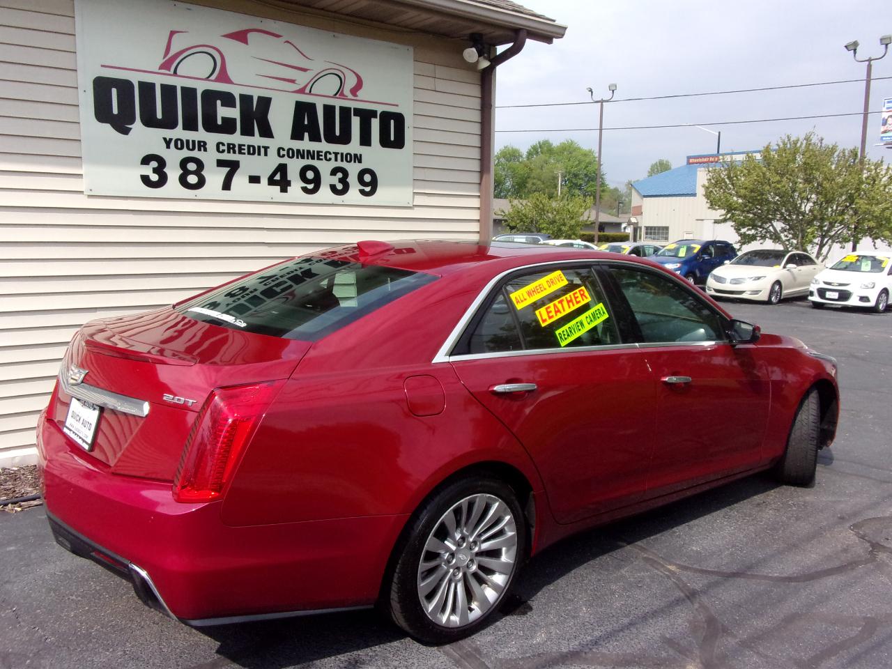 Cadillac CTS Sedan 4dr Sdn 2.0L Turbo Luxury AWD 2017