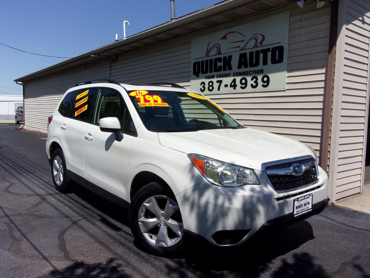 Subaru Forester 4dr CVT 2.5i Premium PZEV 2016
