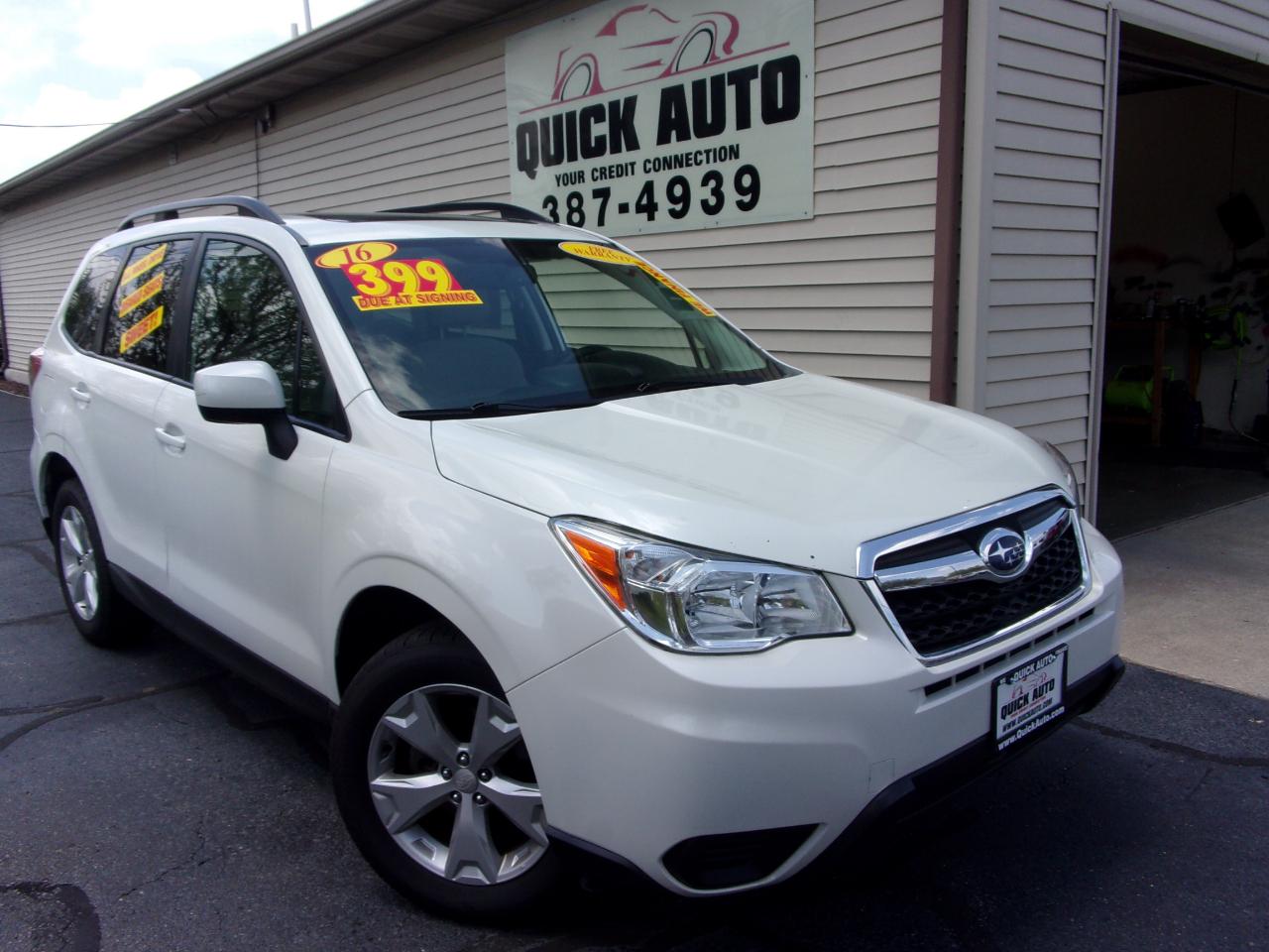 Subaru Forester 4dr CVT 2.5i Premium PZEV 2016