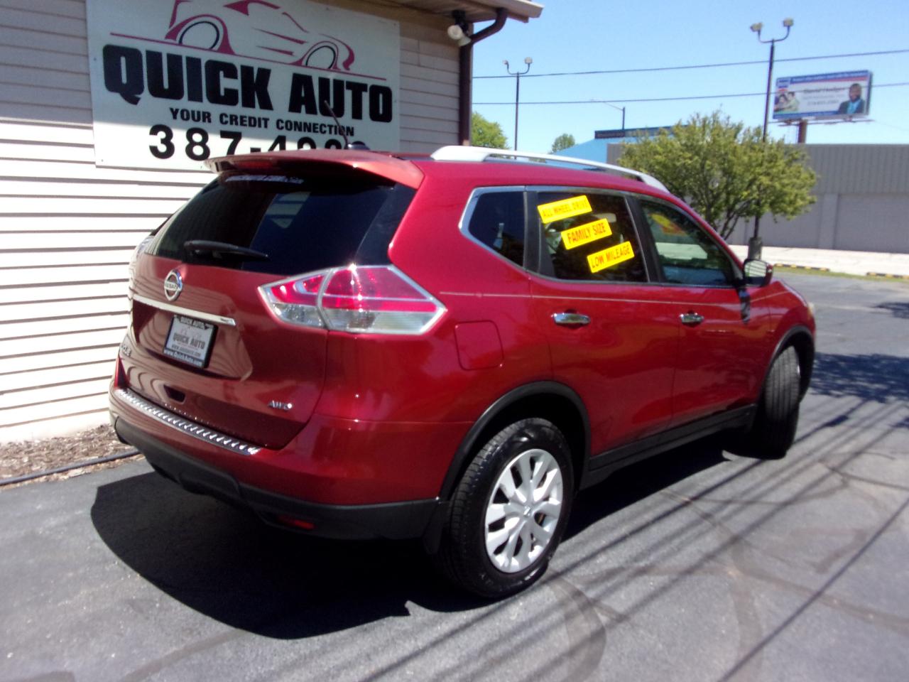 Nissan Rogue AWD 4dr S 2016