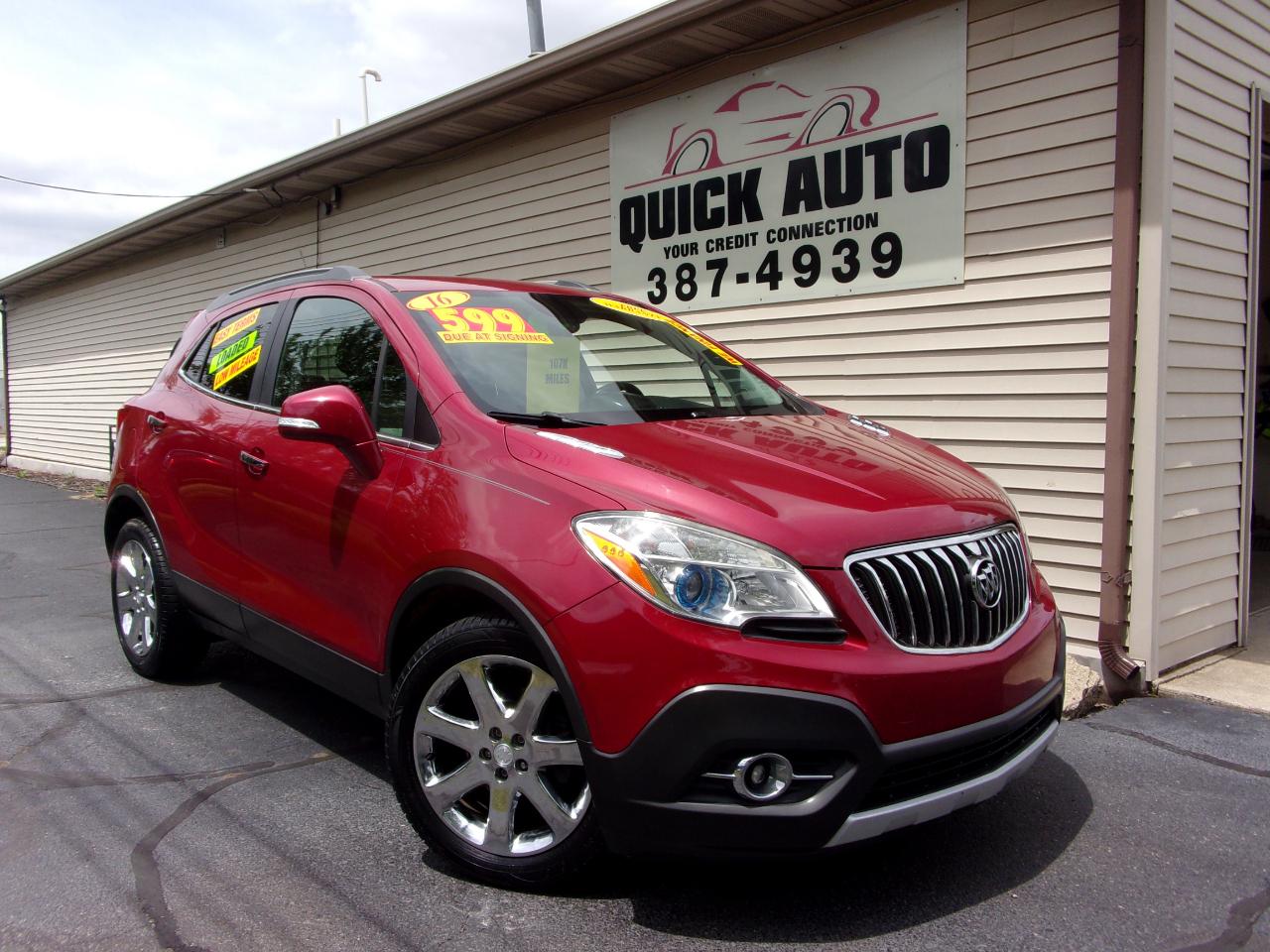 2016 Buick Encore FWD 4dr Leather