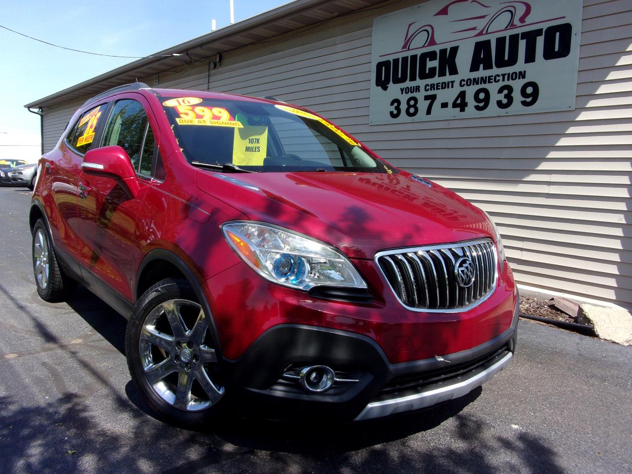 2016 Buick Encore FWD 4dr Leather