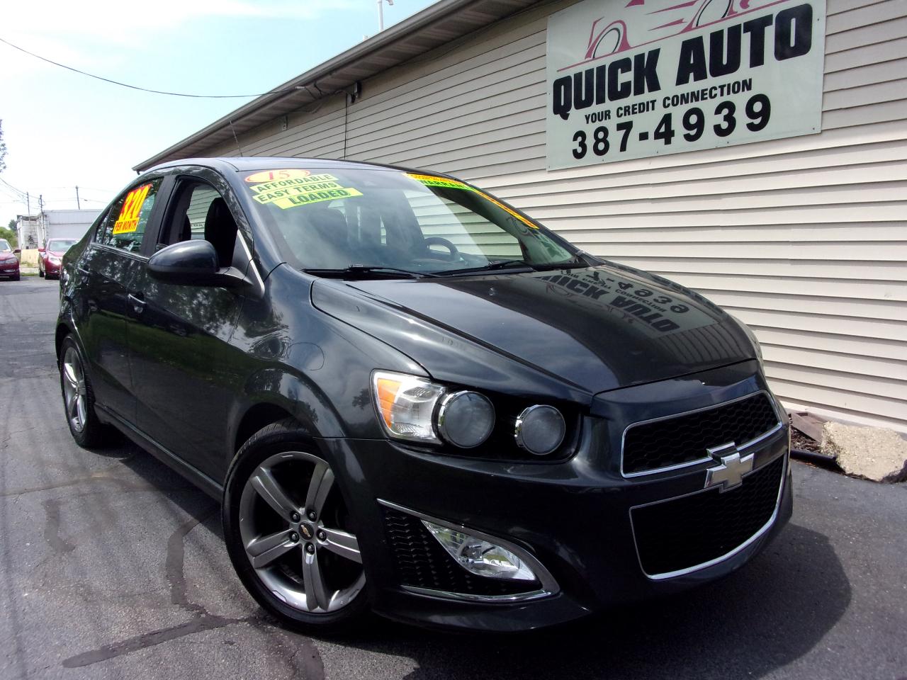 Chevrolet Sonic 4dr Sdn Auto RS 2015