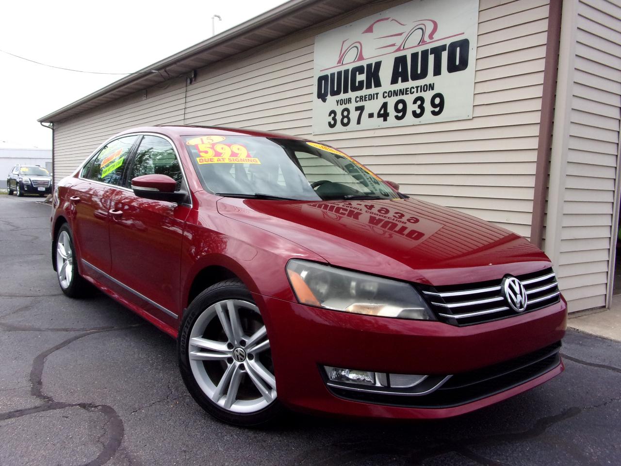 Volkswagen Passat 4dr Sdn 1.8T Auto Sport 2015
