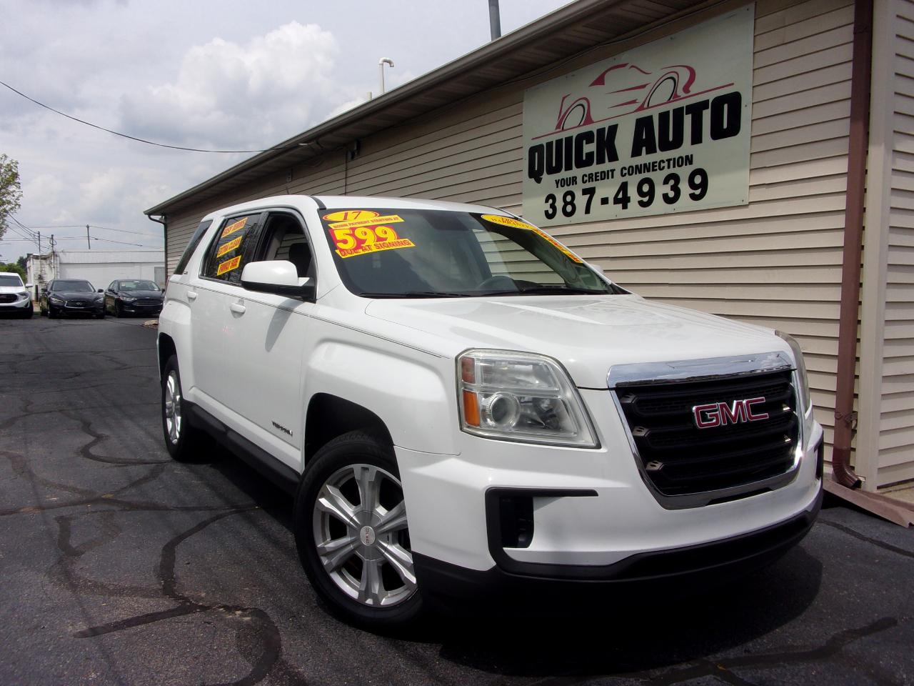 2017 GMC Terrain FWD 4dr SLE w/SLE-1