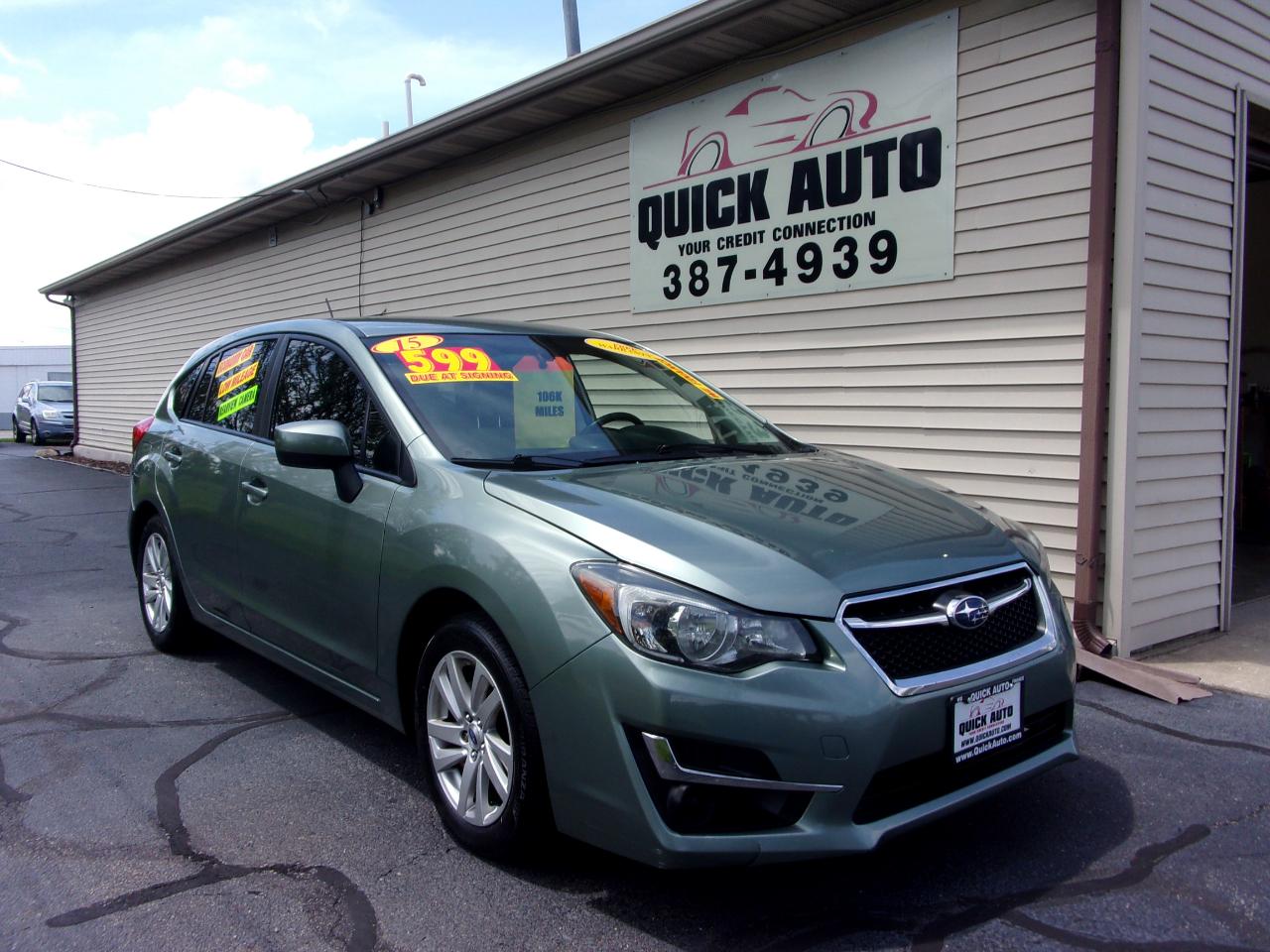 Subaru Impreza Wagon 5dr CVT 2.0i Premium 2015
