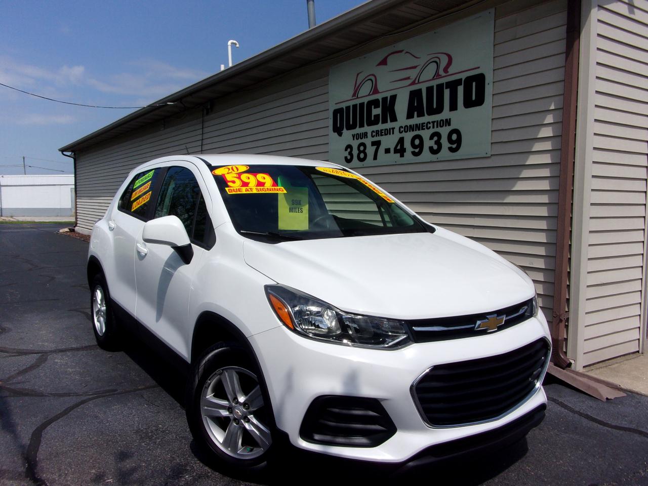 Chevrolet Trax FWD 4dr LS 2020